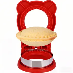 Uncrustable Sandwich Maker Sealer Cutter Stainless Steel PB&J Uncrustable Maker for Kids Lunchboxes & Quick Snacks Sandwich Cutter Mold  Round Sandwich Cutter Sealer