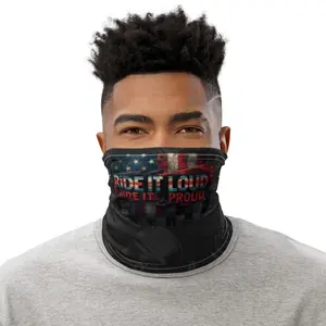 Ride it Loud Ride it Proud Neck Gaiter