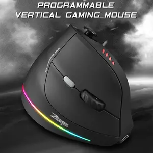 JOMAA Triple Mode Wireless Gaming Mouse - 24000 CPI, Bluetooth 5.0, 2.4GHz, Wired RGB Ergonomic Mouse with 12 Programmable Buttons for laptops, Desktop Computers, Tablets