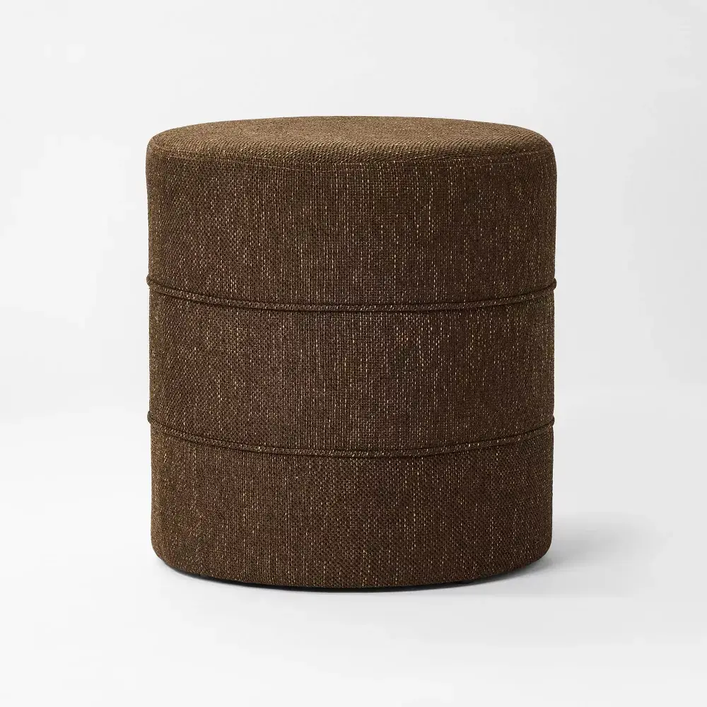 Catalina Round Ottoman - Threshold designed with Studio McGee Catalina Round Ottoman - Threshold designed with Studio McGee