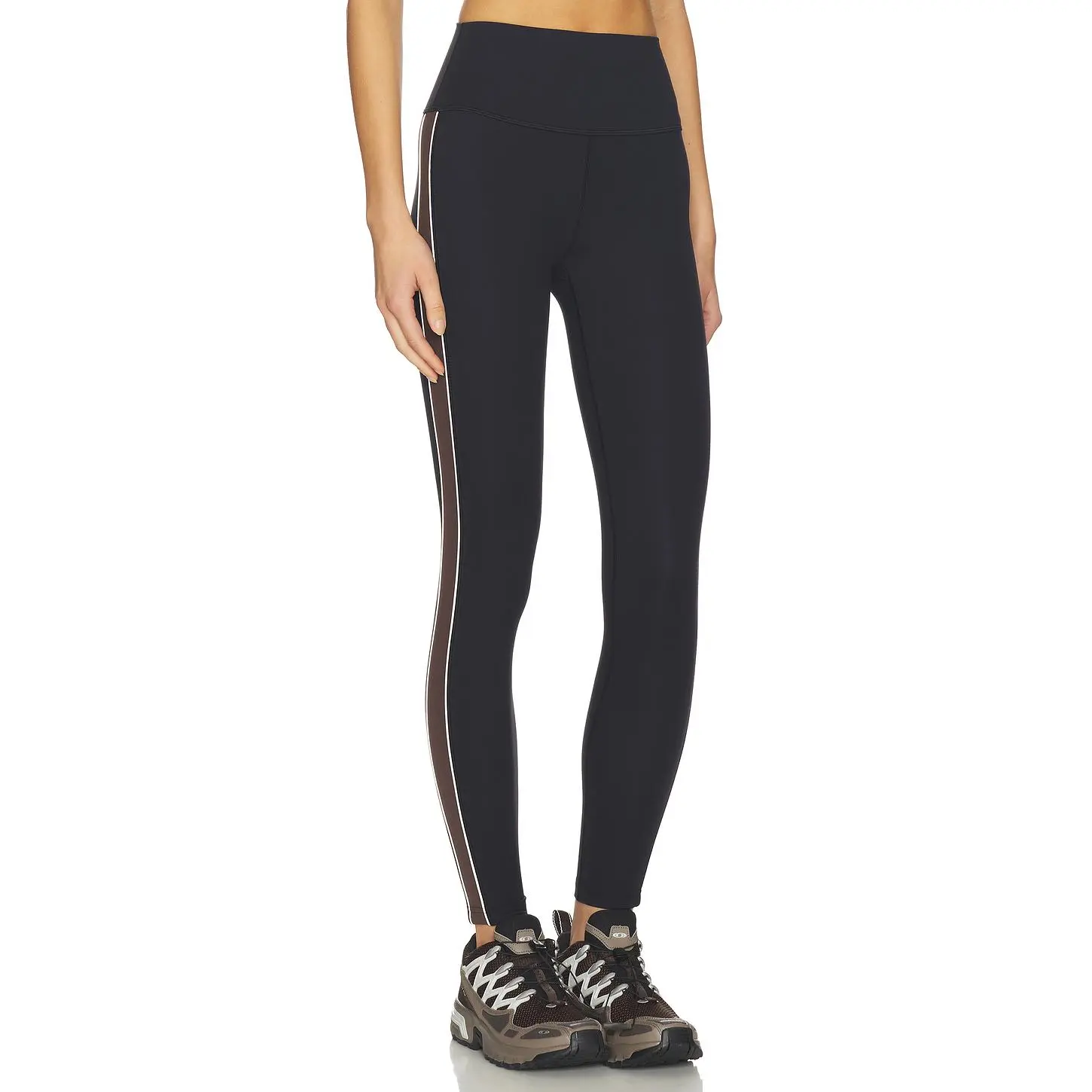 Splits59 Margot Rigor Legging in Black & Dark Chocolate