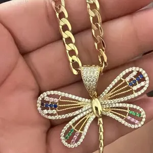 Rodriguezjewelry # 1019 Necklace (6mm) # 3571 Pendant