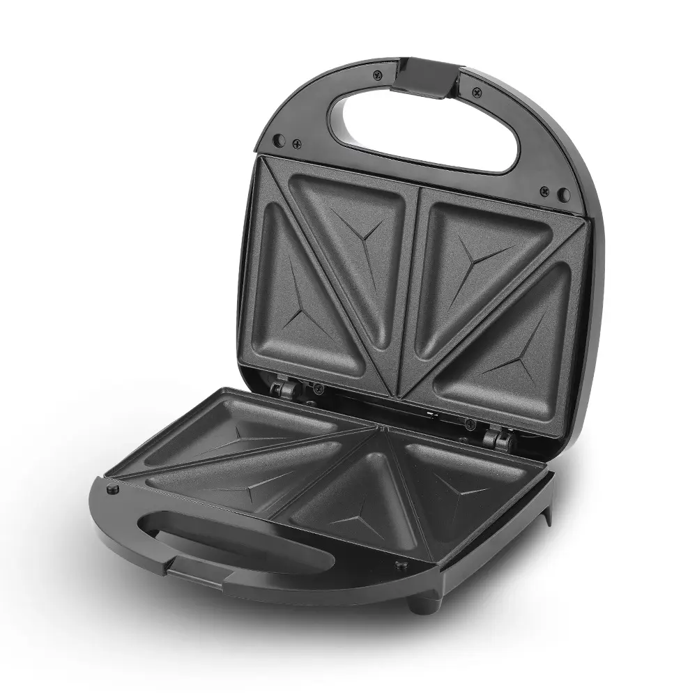 3-In-1 Multifunctional Breakfast Machine - Lightweight Home Toaster with Fast & Balanced Heating, Heat Resistant, Replaceable Plate, Multi-Cook Mode for Sandwich, Waffle, Crepe Making, Compact 25*9.9*24.5cm Size, Easy Daily Cleaning, Ideal for Students, S
