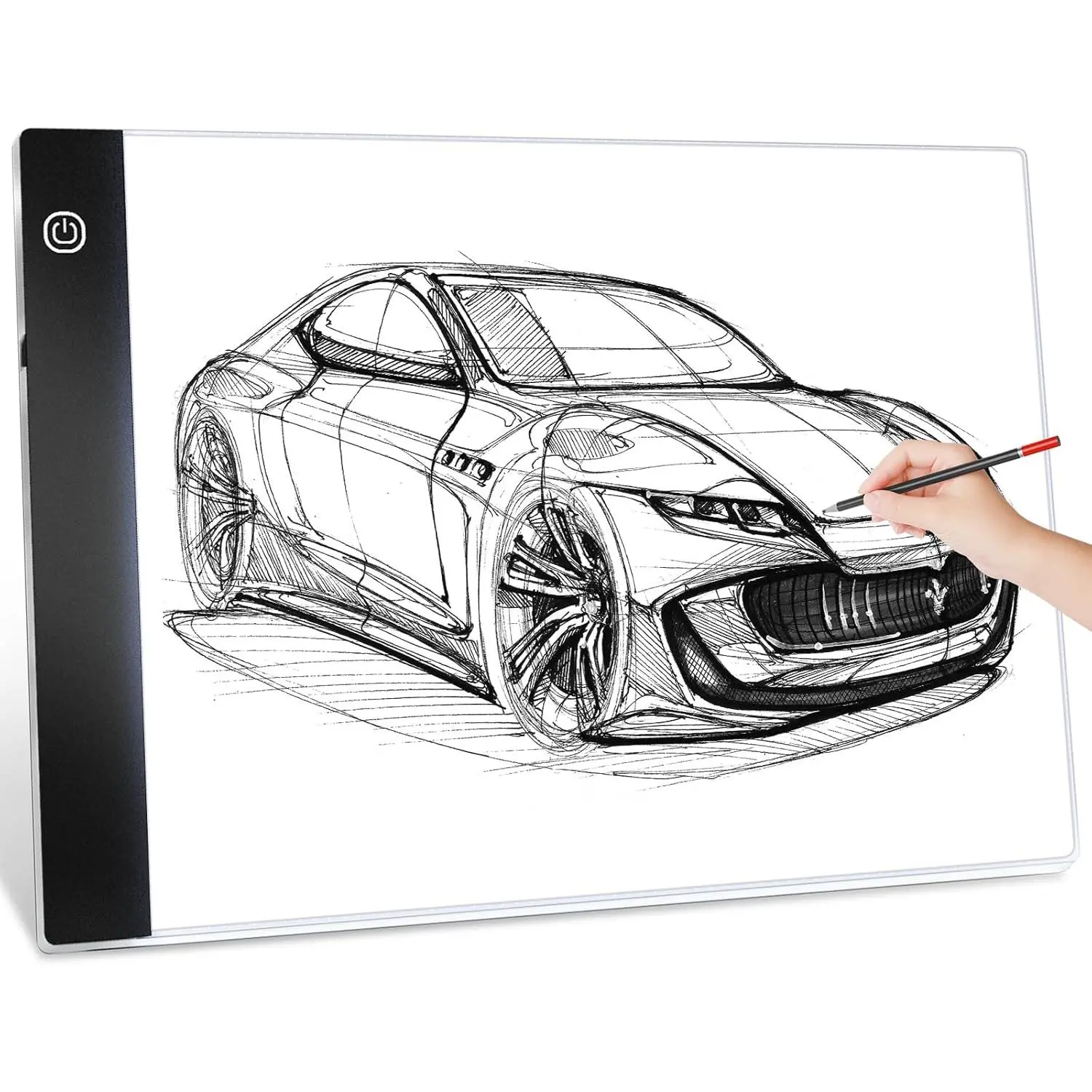 A3  Art Light Board, Ultra-Thin Light Pad for Painting, Light Table Tracing Light Box for Drawing, , Weeding Vinyl, Sketching, Painting Accessories Gifts for Her, , Him