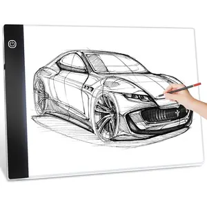A3  Art Light Board, Ultra-Thin Light Pad for Painting, Light Table Tracing Light Box for Drawing, , Weeding Vinyl, Sketching, Painting Accessories Gifts for Her, , Him
