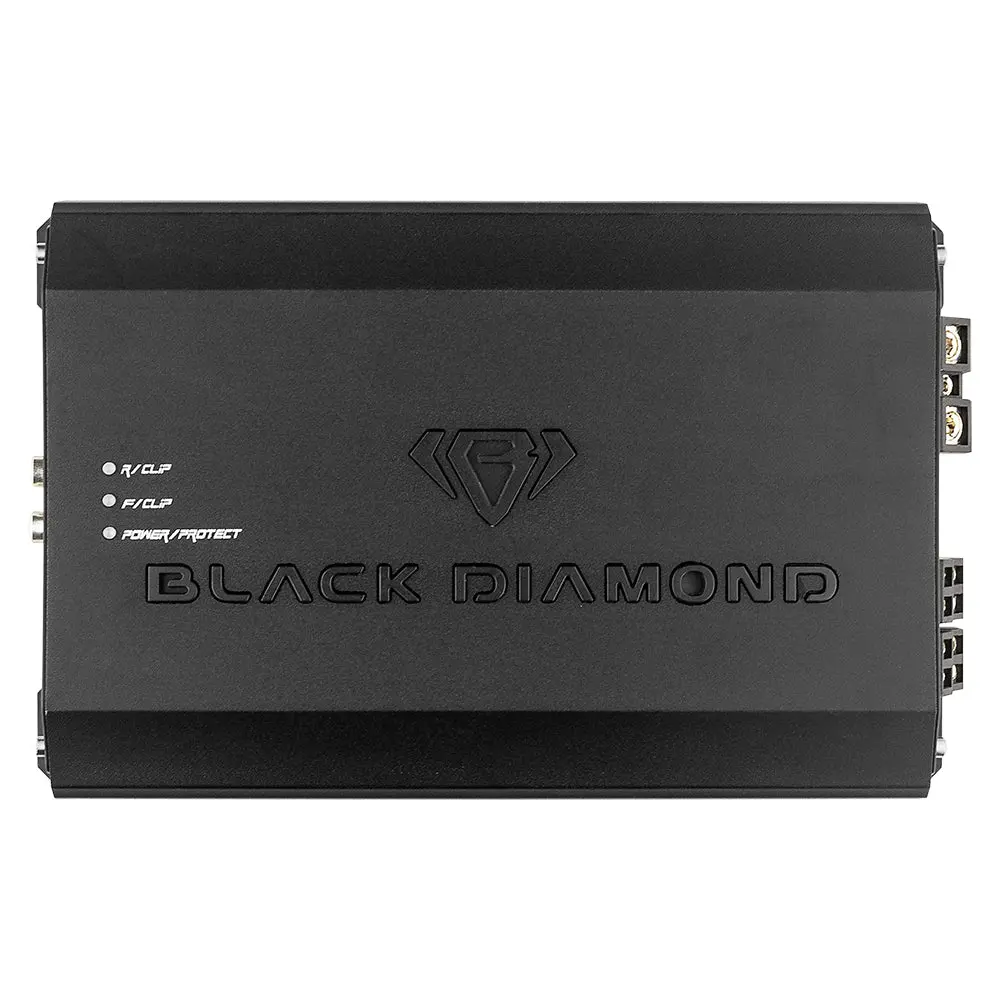 Black Diamond Class D 4-Channel Full Range Amplifier | 200W RMS X 4 at 4-Ohm Black Diamond Class D 4-Channel Full Range Amplifier | 200W RMS X 4 at 4-Ohm
