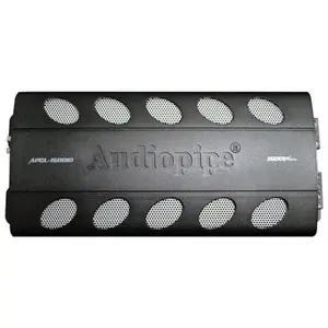 Audiopipe 1800W Class D Amplifier - Durable, Overload Protection, Overheat Protection, Remote Woofer Volume Control