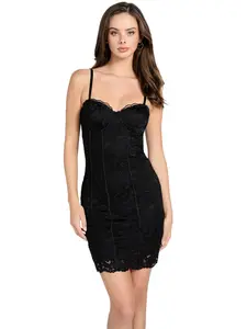GUESS Female Ryley Lace Mini Dress