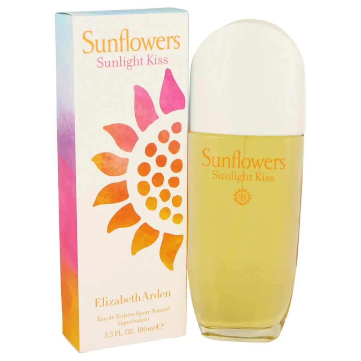 Elizabeth Arden Sunflowers Sunlight Kiss Women's Eau De Toilette Spray, 3.4 fl oz - Bottle, Flowers, Fragranced, Perfumed, Sunkissed Women's Fragrance (SKU: 539878), Bottle Women's Fragrance
