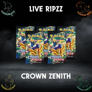 Pokémon Crown Zenith Booster Packs