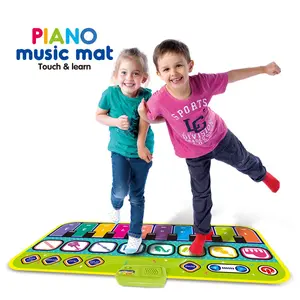 Touch-Sensitive Musical Piano Blanket, Smart Music Learning Toy, Early Education Instrumental Play Mat, Suitable for Parent-Child Interaction