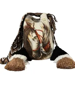 WAYUU BAG LARGE HORSE CRYSTAL JEWEL