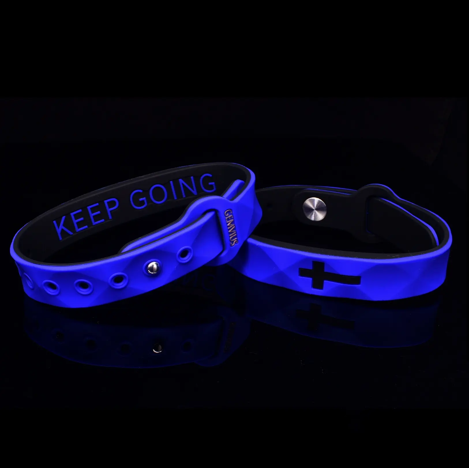 Gemvius Keep Going Faith Bracelet - Size Adjustable Gemvius Keep Going Faith Bracelet - Size Adjustable