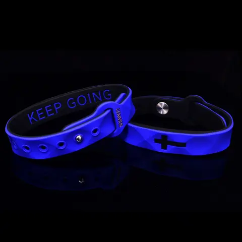 Gemvius Keep Going Faith Bracelet - Size Adjustable