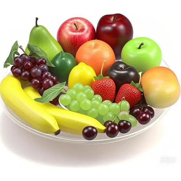 Lifelike Styrofoam-Foam Plastic Artificial Fruit Set (20 Pieces) with Realistic Look, Durable Fake Apples & Bananas for Kitchen Decoration, Home Table Centerpieces, Party Supplies