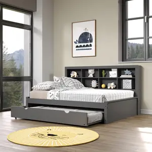 Bookcase Full Daybed with Trundle