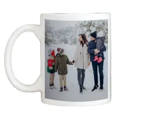 Custom Photo Mug, Personalized Mug With Your Photo And Text, Picture Cup, Customizable Mug With Picture, 11 15oz Ceramic Cup