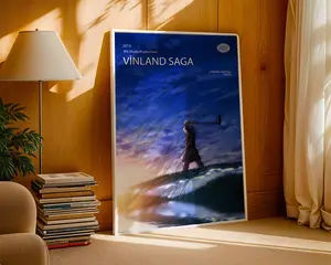 Vinland Saga Poster: Vintage Anime Manga Art Print