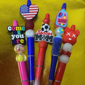Beadable Pens, keychains, car charms