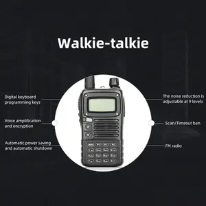 Clarigoc 818 4G Full Network Walkie Talkie, Nationwide Communication, Mini Handheld Two-Way Radio for Security, Construction, Office & Fleet Use.Minimum order quantity: 10 units.