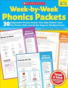 Week-By-Week Phonics Packets: Grades K-3 -- Joan Novelli - Paperback