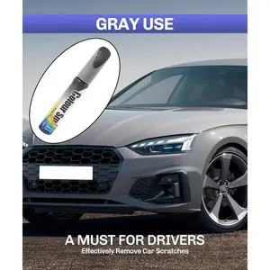 Black Touch Up Paint for Cars, Car Paint Scratch Repair Pen, Color Accurate Automotive Paint Quick and Easy Fix Vehicles Chip Rim Scuff Repair