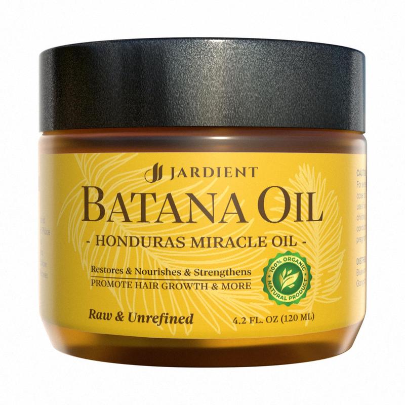 Raw Batana Oil for Hair Care: 100% Pure - Dr. Sebi Batana Oil from Honduras - For Thicker & Stronger Hair Men & Women 4.2 OZ Haircare Comfort