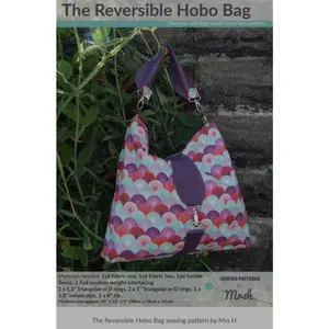 Reversible Hobo Bag Sewing Pattern