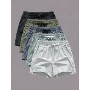 Athletic Quick-Drying Shorts For Boyfriend Style Men, Running Training Workout Three-Quarter Pants, Unisex Outdoor Beach Shorts