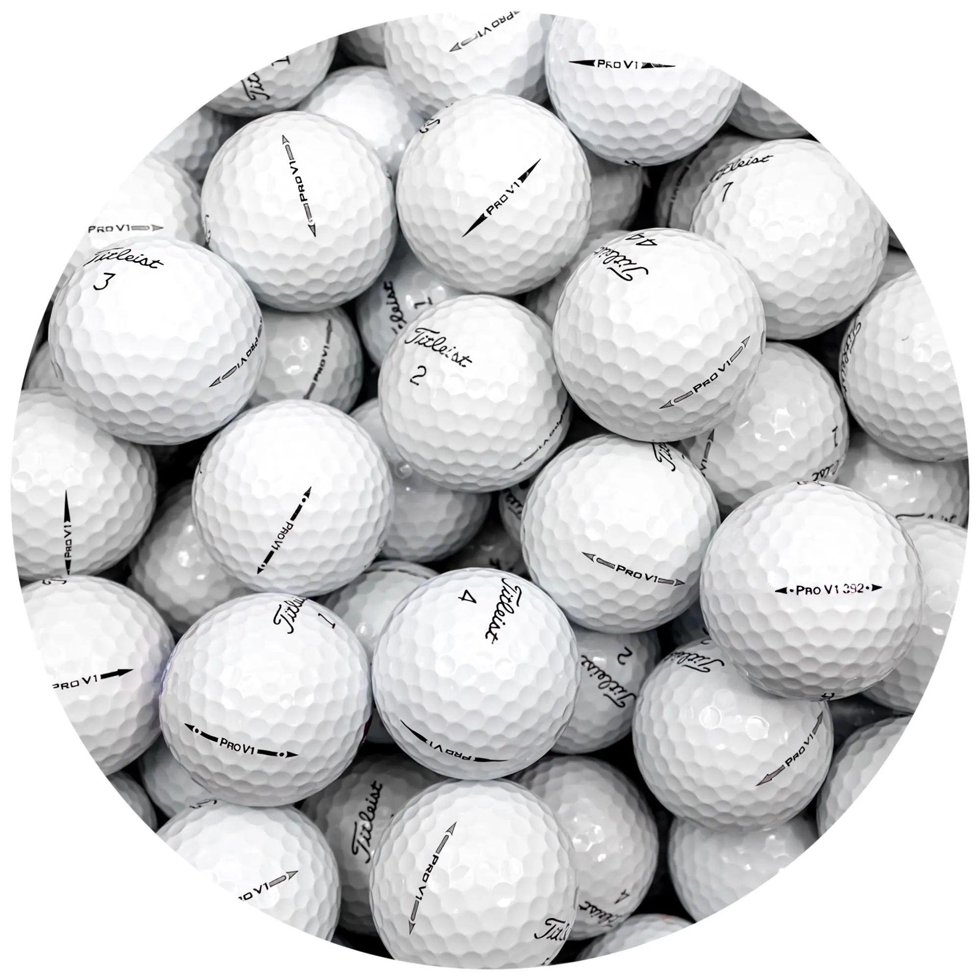 Titleist Pro V1x Mix - 1 Dozen Golf Balls - White