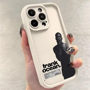Singer Franks Oceans Phone Case Suitable for iPhone 17 16e 16 15 14 13 12 11 Mini Pro Max Air X XR XSMAX 8 7 Plus Anti Fall Protection Soft TPU Back Cover