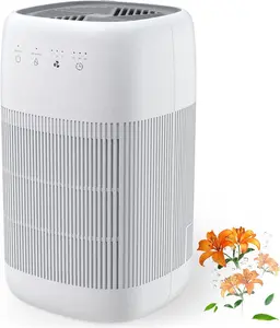 Air Purifier and Dehumidifier in 1, Air Purifier with Efficient Filter, Small Dehumidifier Combined with Air Cleaner, Remove Pet Odors Dust  for , Bedroom, Bathroom