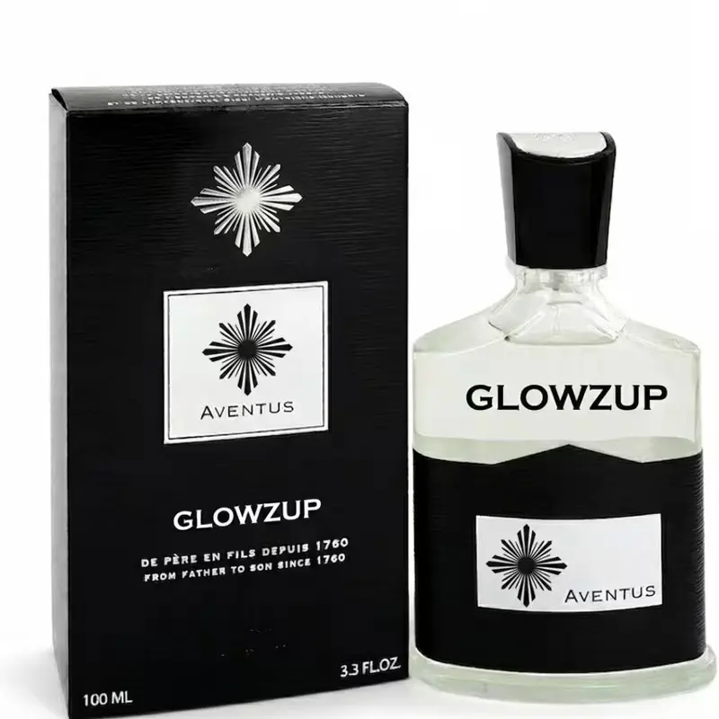 Aventus Parfume, Men's Luxury Cologne, 3.4 fl oz Dry Woods, Fresh & Citrus Fruity Fragrance (Glowzup)
