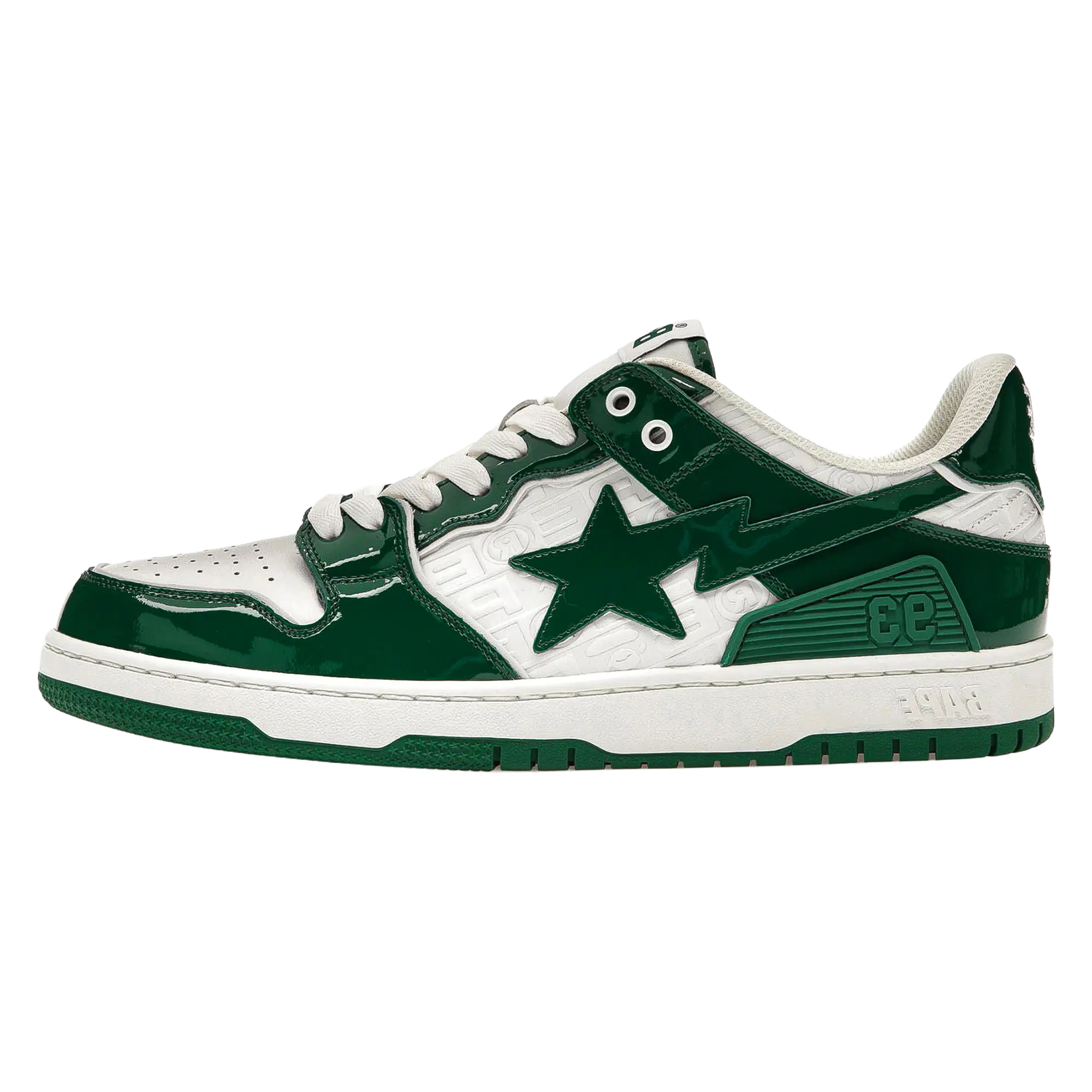 BAPE Sk8 Sta #5 "Luxury Sport Monogram - Green" 1J20191003 GRN