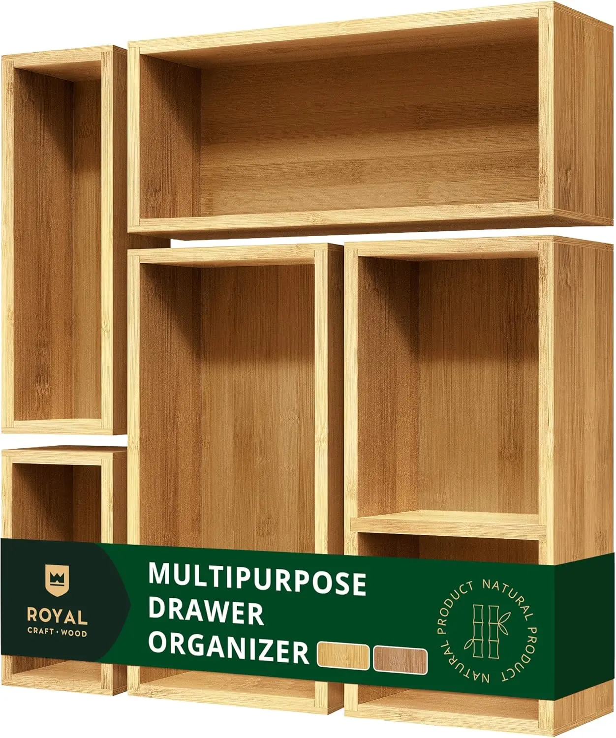 5 Boxes (Brown)