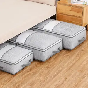 Clothes Storage Bag, Quilt Storage Bag, Blanket Storage Bag, Clothing Organizer, Under Bed Storage Bag, Space Saving Bag, Moving Packing Bag, Home Daily Use, Dormitory