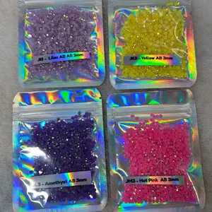 3mm Jelly Resin AB Rhinestones 3mm Jelly Resin AB Rhinestones