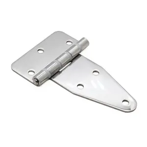 304 Stainless Steel Hinge Industrial Equipment Cabinet Door Horizontal Opening Damping Hinge Heavy Duty Folding Door Hinge