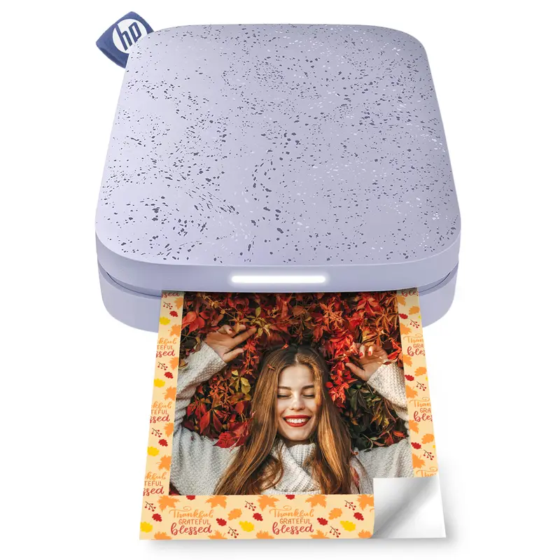 HP Sprocket 2x3" Portable Photo Printer - Inkless ZINK Mini Picture Printer for Travel & Parties, Bluetooth Mobile Handheld Printer, iOS/Android Compatible, HP Sprocket App, Photo Sticker Prints