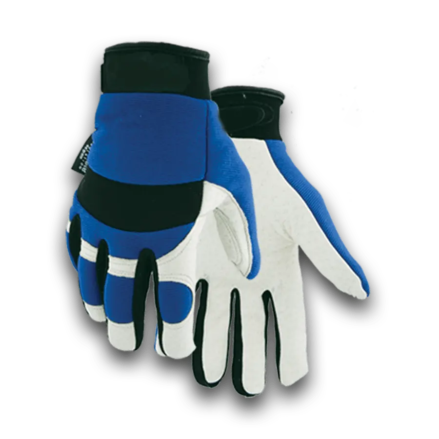 Best Cold Weather Work Gloves 2152T - Pigskin Construction, Adjustable Velcro Strap, Seamless Palm, Reusable, Excellent Dexterity, Reliable Protection