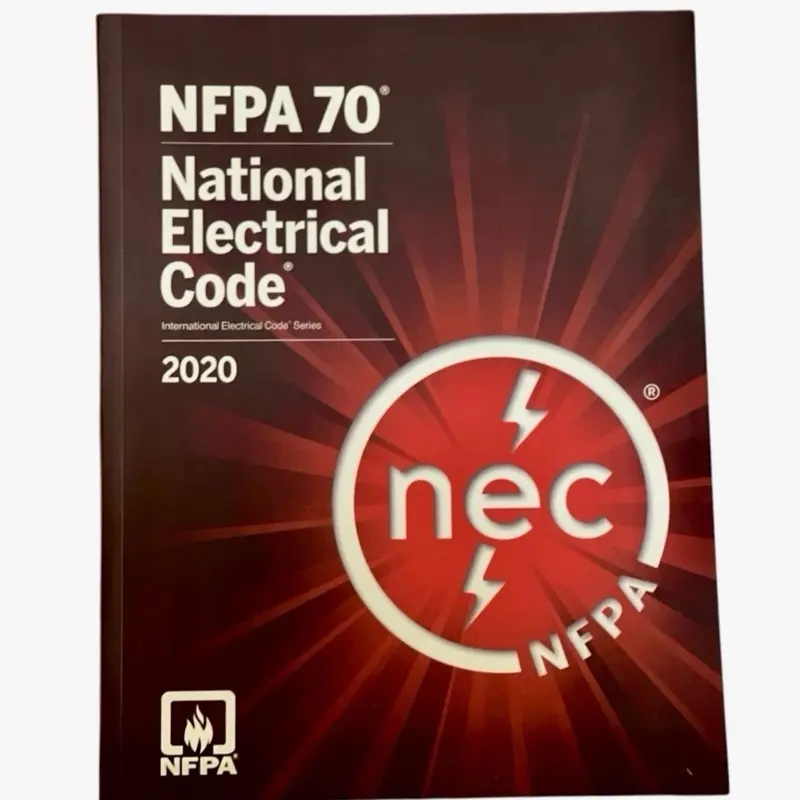 NFPA 70 NEC 2020 National Electrical Code English Soft Cover Book, Default Regular Edition, Essential Electrical Reference, New Stock