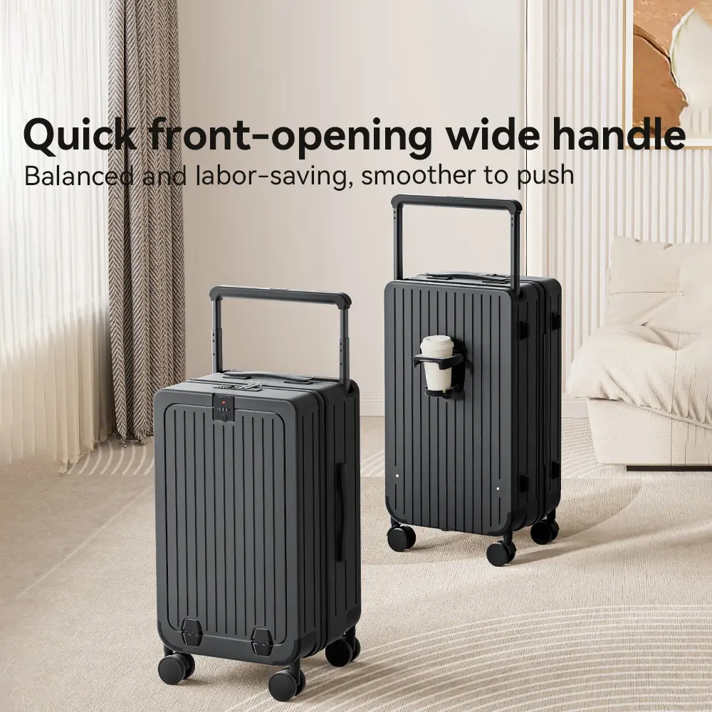 YQ TRAVEL Hard Shell Polycarbonate Luggage - 20/24in Travel