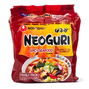 Nongshim Neoguri Instant Spicy Seafood Udon 4pk