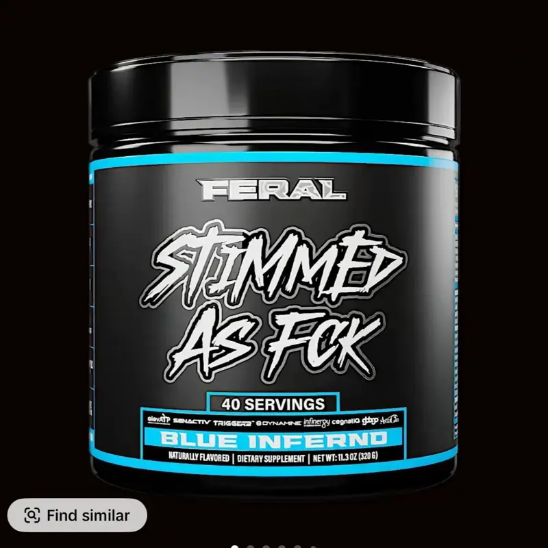 Feral Stim By Feral Supplements, High Stim Powdered Preworkout