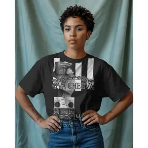 OVA CHEEVA Women's Cotton L.L. Cool J. Graphic T-Shirt