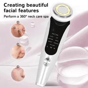 High-frequency facial beauty massager, 7-in-1 multi-functional facial massager, facial massage beauty tool, facial beauty instrument, gift for ladies