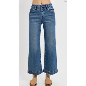 Risen Front Yoke Detail Jeans