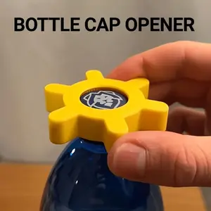 Manual Plastic Bottle Opener with Ergonomic Handle, Easy Grip Twist Cap Design, Durable Gear Model for Soda and Beverage Bottles