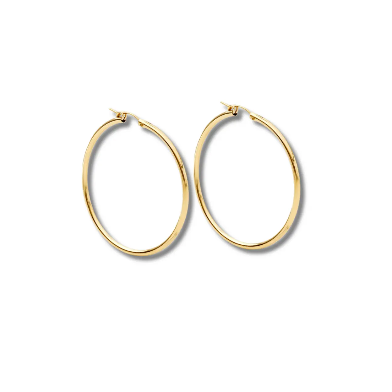 Thin Gold Filled Hoops