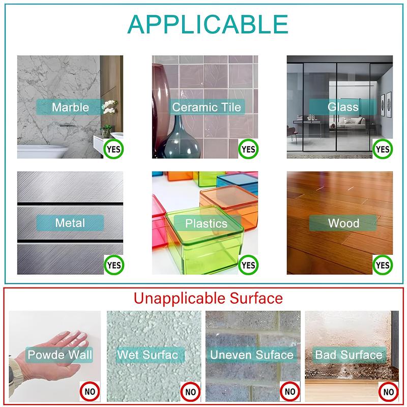 Nano Double-Sided Heavy Duty Tape – 9.8ft Removable Clear Mounting Tape for Wall, Carpet, Rug & DIY – Strong, Washable, Traceless Adhesive - Buy One Get Two Free